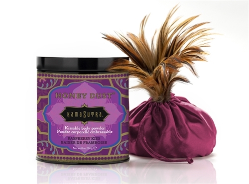 Honey Dust Body Powder - Raspberry Kiss - 8 Oz.