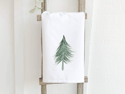 Evergreen Tree - Cotton Tea Towel