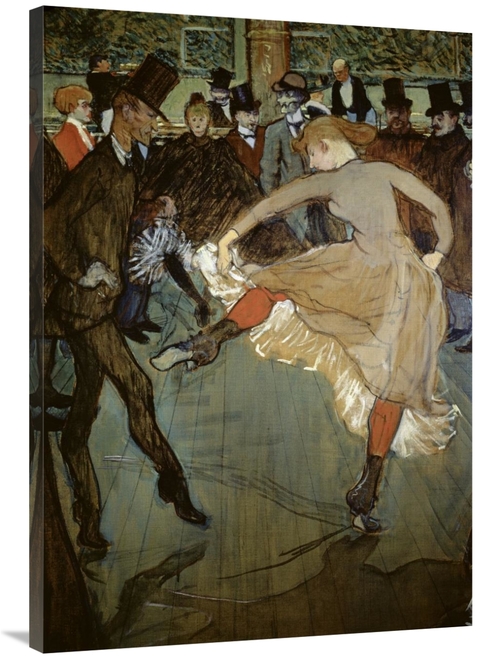 Global Gallery GCS-278179-40-142 40 in. Dance at the Moulin Rouge - De