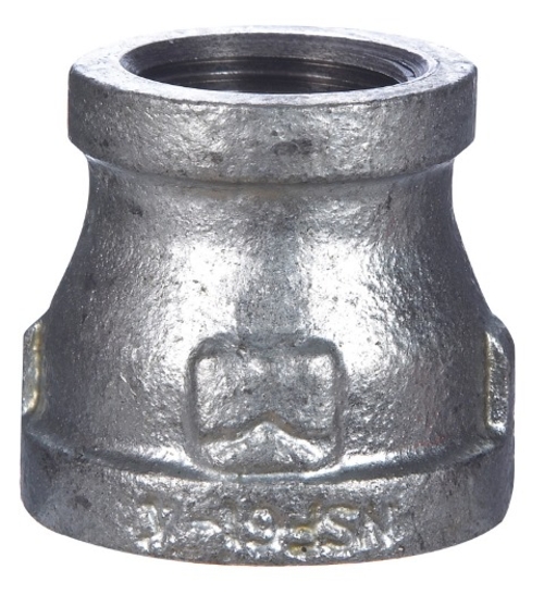B & K 511-329BC Galvanized Reducing Coupling  4 x 2.5 in.
