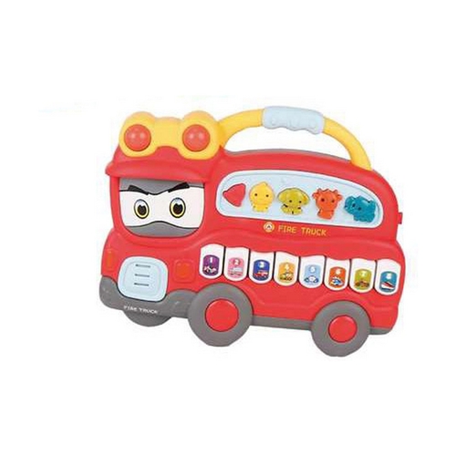 Interactive Piano for Babies Juinsa Music Party Fire Engine