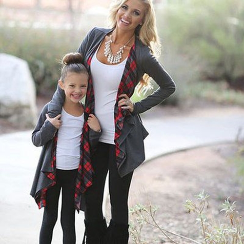 New Family Outfits Clothing Mother Daughter