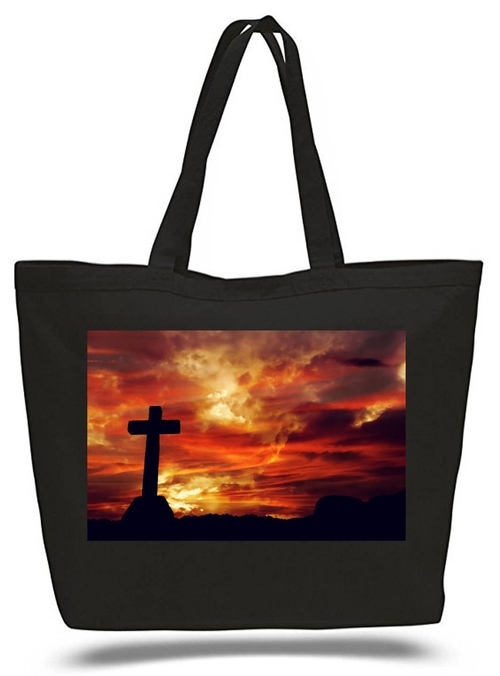 The Passion Jesus Christ Large Tote Grocery & Stuff Bag