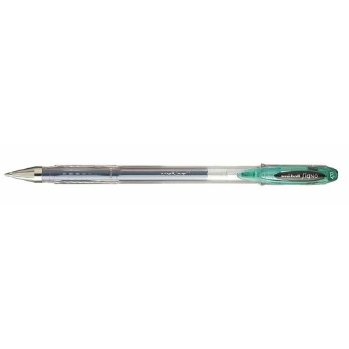 Liquid ink pen Uni-Ball Rollerball Signo Basicos UM-120 Green 0,5 mm