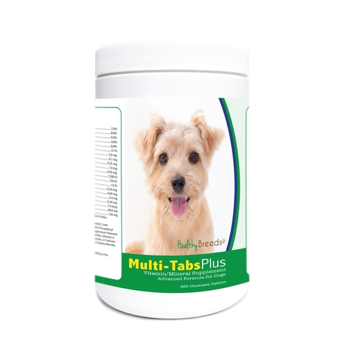 Healthy Breeds 840235174226 Norfolk Terrier Multi-Tabs Plus Chewable T