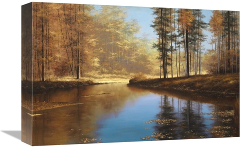 Global Gallery GCS-137379-1218-142 12 x 18 in. Autumn Creek Art Print 