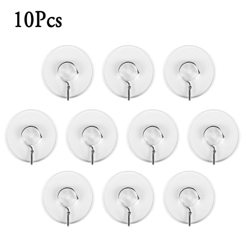 10PCS Transparent Sucker Suction Cup Clear Wall