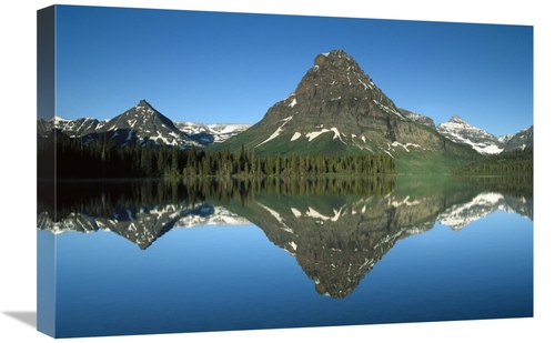 Global Gallery GCS-451969-1624-142 16 x 24 in. Sinopah Mountain Reflec