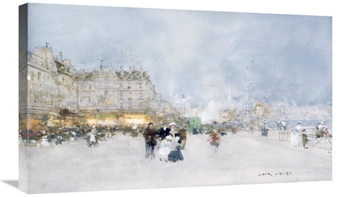 Global Gallery GCS-268256-30-142 30 in. Evening Promenade Art Print - 