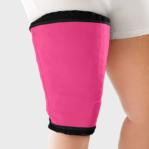 Tribute 24-3955PNK Knee to Thigh LE-DG Regular Sleep Sleeve, Raspb