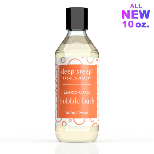 10oz Bubble Bath- Mango Papaya- Deep Steep