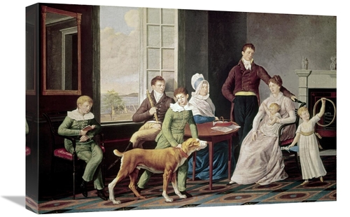 Global Gallery GCS-276708-22-142 22 in. Woolsey Family Art Print - Wil