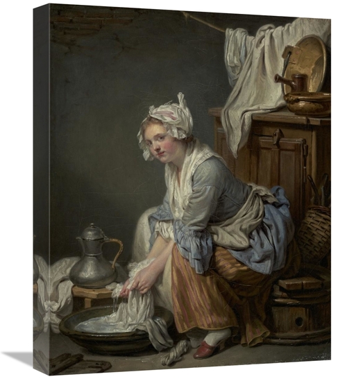 Global Gallery GCS-460055-1620-142 16 x 20 in. The Laundress - La Blan