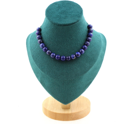 Lapis Lazuli 8 mm 20 beads necklace. 