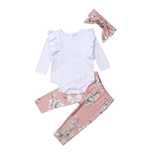 Cute Newborn Baby Girls Princess Outfits Flying