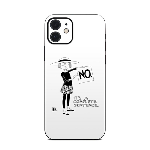 DecalGirl AIP12-SENTENCE Apple iPhone 12 Skin - Sentence