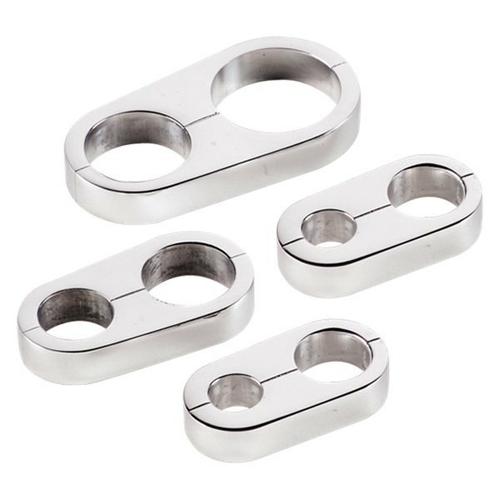 Billet Specialties 68820 1.01 x 1.01 in. Hose Separator - Polished