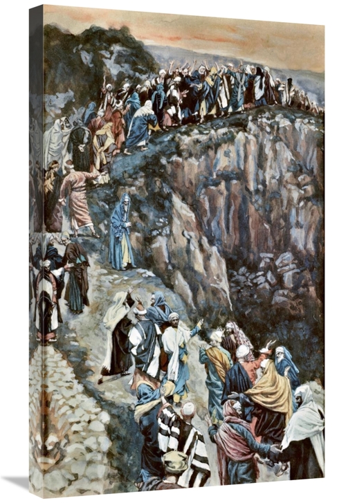 Global Gallery GCS-280236-30-142 30 in. Brow of the Hill Near Nazareth