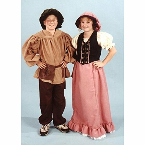 Alexander Costume 11-216-BR Child Renaissance Peasant Pants, Brown