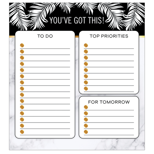 Carson Dellosa Education CD-151104 Simply Boho You Have Got This Notep