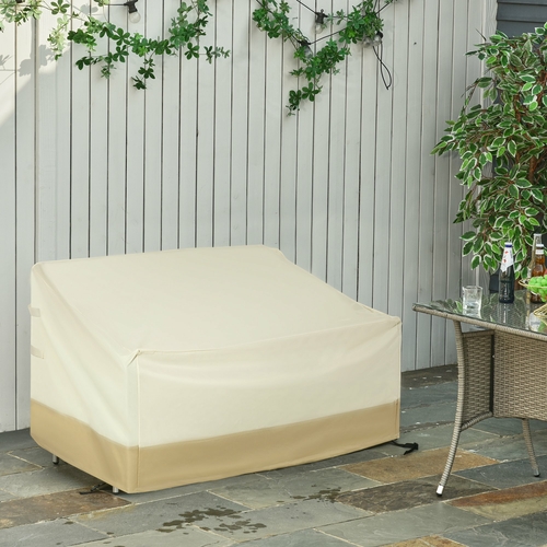 Outsunny 84B-057 Waterproof 2 Seat Sofa Bench Cover Outdoor Rattan