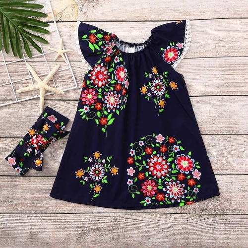 Baby Girl Clothes Dress Suprise Robe