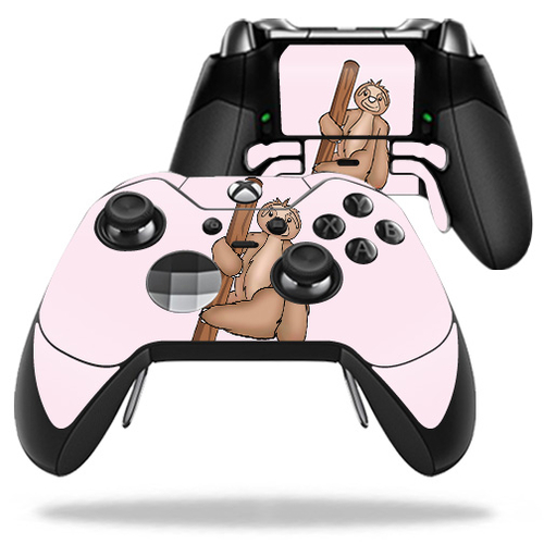 MightySkins MIELITECO-Smiley Sloth Skin for Microsoft Xbox One Elite C