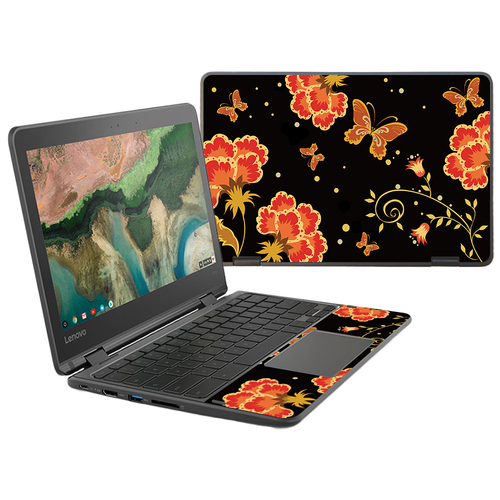 MightySkins LEN300ECH-Flower Dream Skin for Lenovo 300E Chromebook 11.