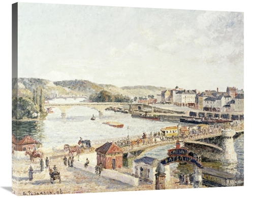 Global Gallery GCS-267032-36-142 36 in. Afternoon Sun, Rouen Art P