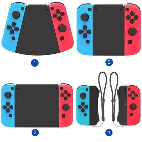 1set 5 in 1 Connector Pack Hand Grip Cover for Nintendo Switch Joy-Con