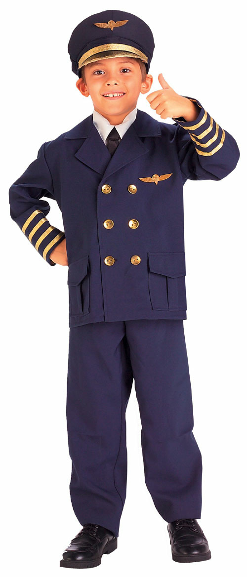 Forum Novelties Inc 31167 Airline Pilot Child Costume Size Toddler 2T-