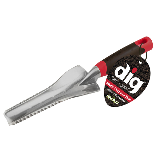 Radius 7620461 5.5 in. DIG Polypropylene Eliptical Grip Weeder- pack o