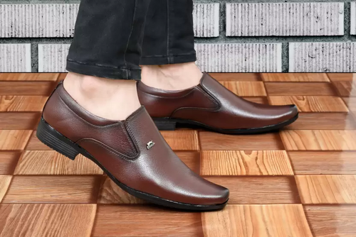 Formal shoe for men brown Slip On For Men  (Brown)