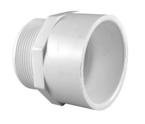 Charlotte Pipe & Foundry PVC021091200 PVC Adapter 1.25 in. SLXMPT 