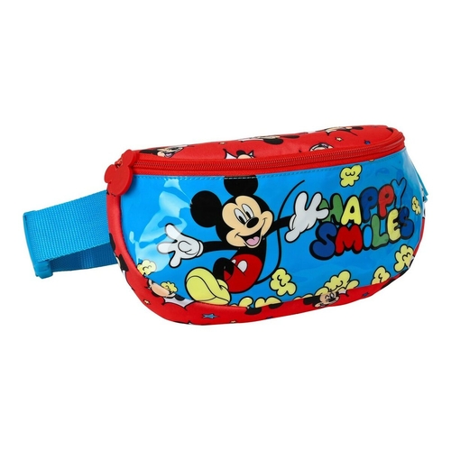 Belt Pouch Mickey Mouse Clubhouse Happy smiles Red Blue (23 x 14 x 9