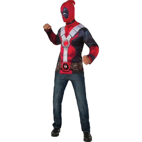 Rubies 245875 Deadpool Adult Costume Top - Extra Large