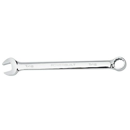 Powerbuilt 7/16in Long Handle SAE Combination Wrench - 640440