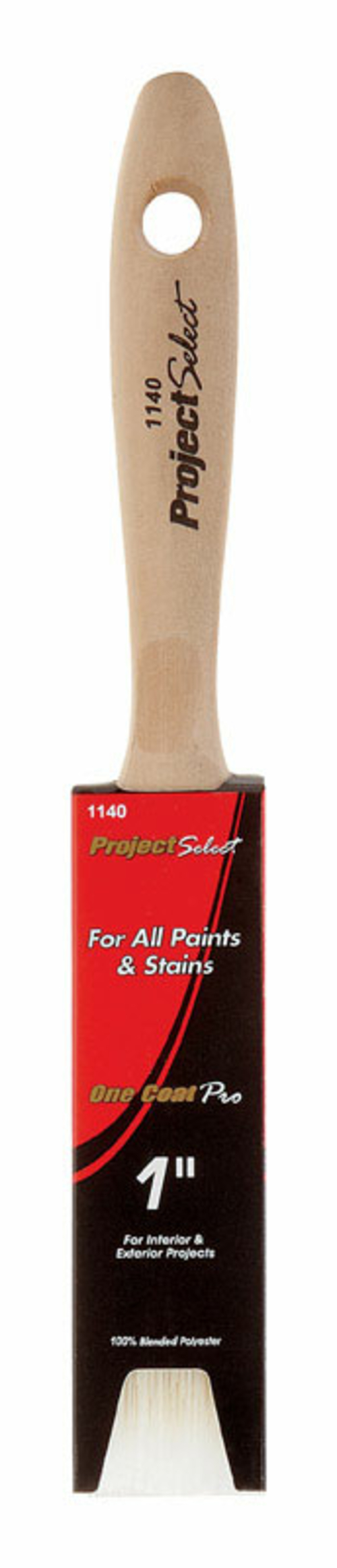 Linzer 1140-1 1 in. Project Brush Sash Angle- pack of 12
