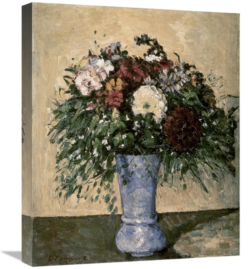 Global Gallery GCS-277043-22-142 22 in. Bouquet in a Blue Vase Art Pri
