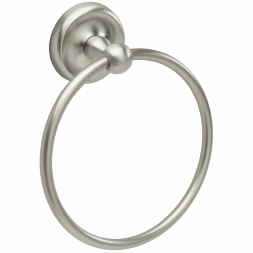 Pamex BC6SN30 Carmel Collection Metal Towel Ring, Satin Nickel