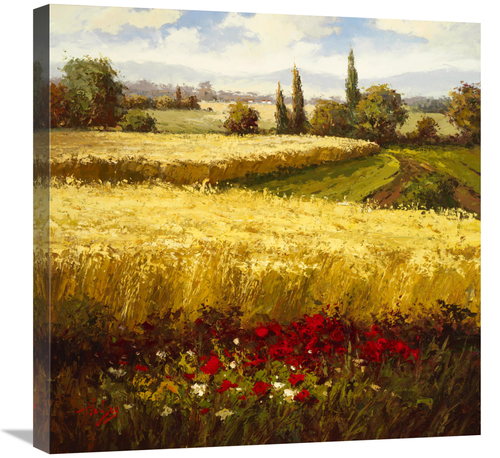 Global Gallery GCS-132490-2424-142 24 x 24 in. Golden Harvest Art Prin