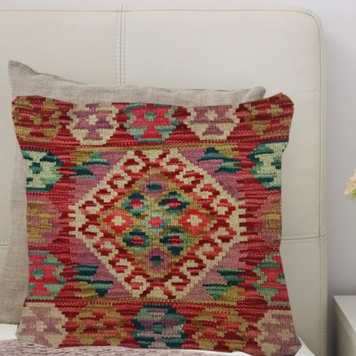 Kilim Handwoven Peanut Cushion Cover