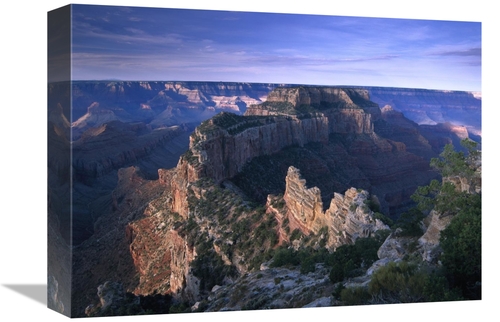 12 x 16 in. Wotans Throne From Cape Royal, North Rim, Grand Ca