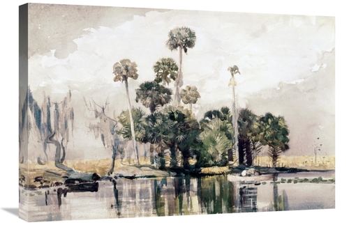 Global Gallery GCS-278033-30-142 30 in. Exotic Island Art Print - Wins