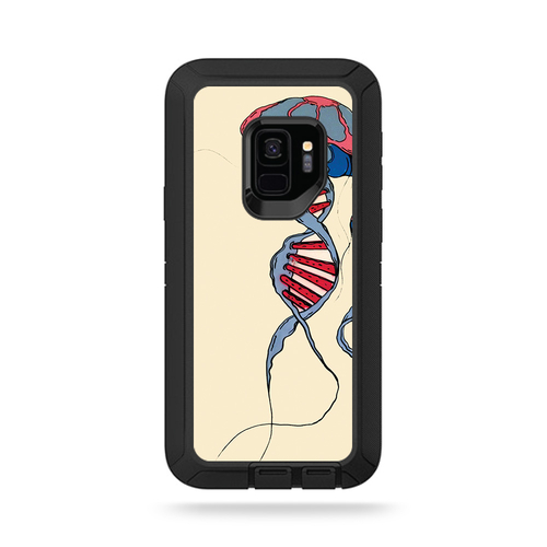 MightySkins OTDSGS9-dna jellyfish Skin for Otterbox Defender Samsung G