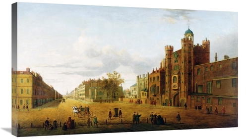 Global Gallery GCS-266995-36-142 36 in. A View of St Jamess Palace Art