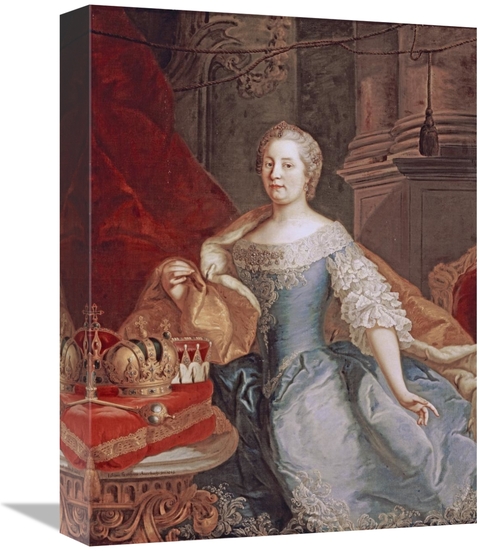 Global Gallery GCS-267653-16-142 16 in. Empress Maria-Theresa Art Prin