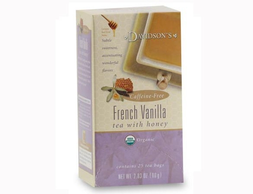 Davidson Organic Tea 2540 French Vanilla Tea- Box of 25 Tea Bags