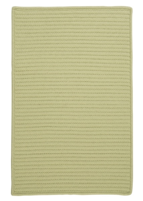 Colonial Mills Rug H834R072X072S Simply Home Solid - Celery 6 ft. squa