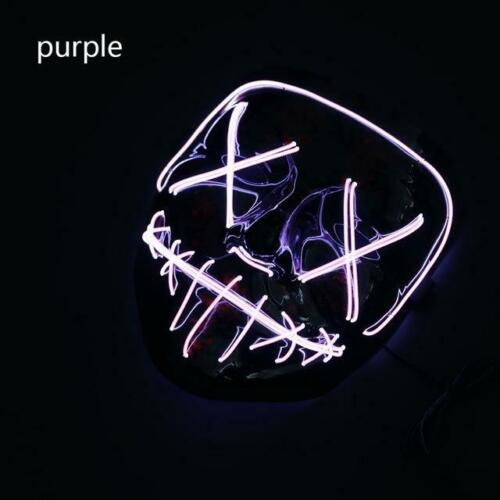 Halloween Masks Cosplay Mask Purple Color